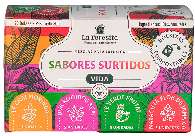 Infusión Teresita Surtida Vida x 20 sobres