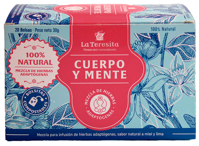 Infusión Teresita Cuerpo y mente x 20 sobres