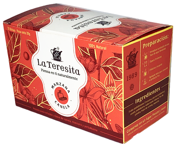 Infusión Teresita Manzana canela x 20 sobres